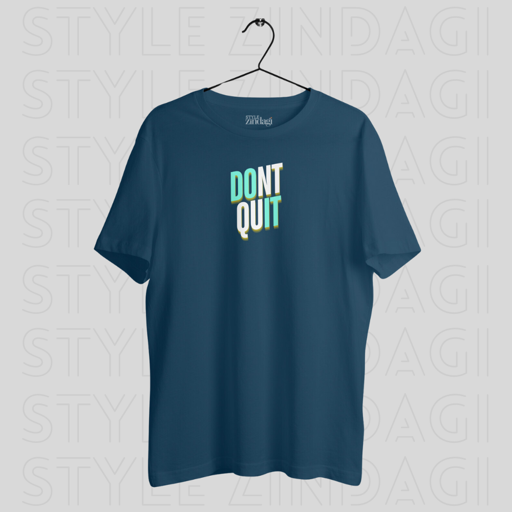 Don't Quit Do It Motivational Unisex T-shirt