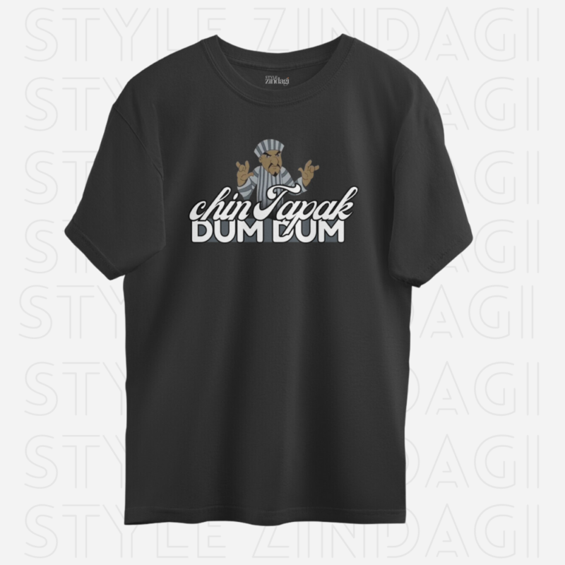 Chin Tapak Dum Dum Unisex Oversized T-Shirt