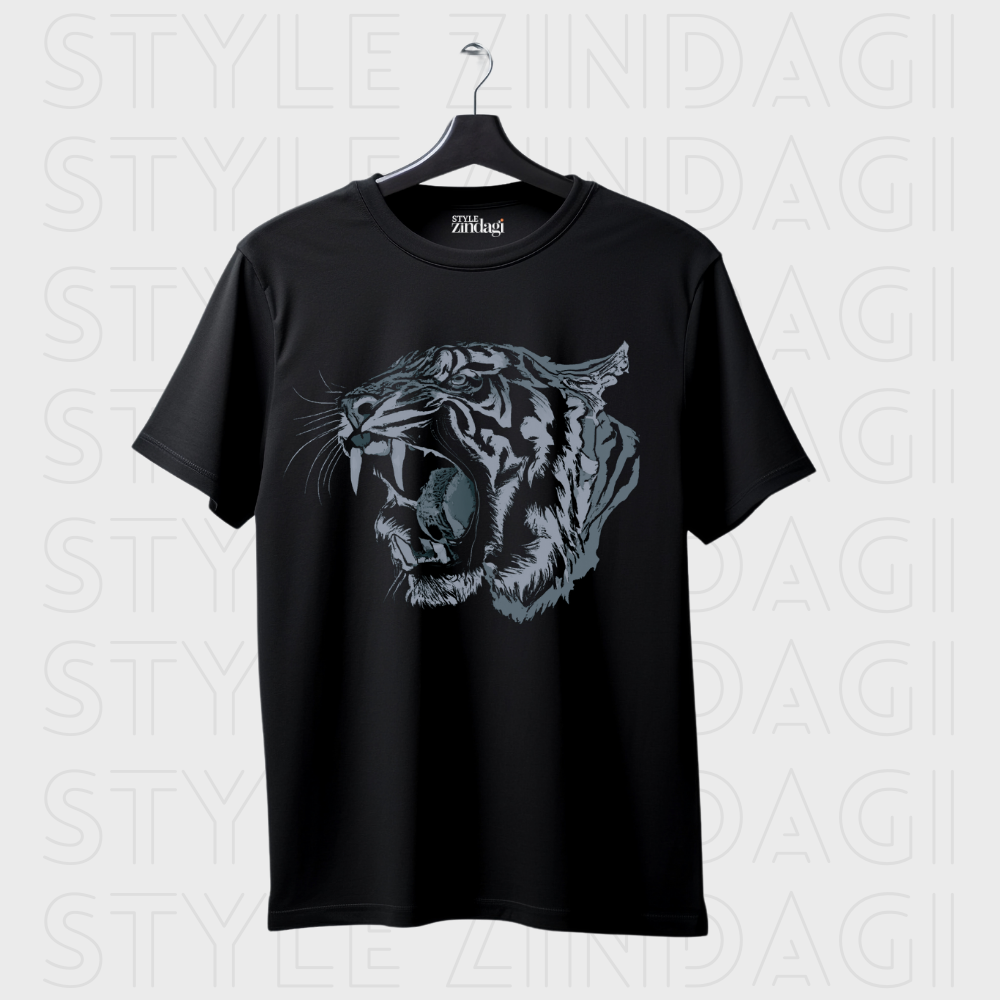 Roaring Tiger Graphic Unisex T-shirt