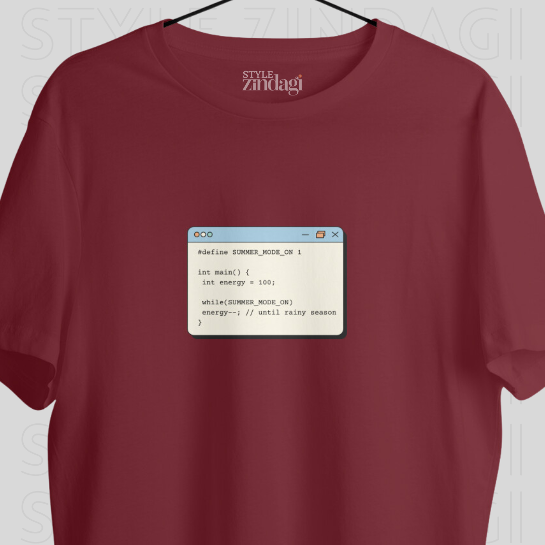 Summer Mode ON C-Programming Unisex T-Shirt